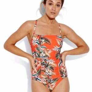 NWT Seafolly One Piece Plus Size Swim Suit 14 DD